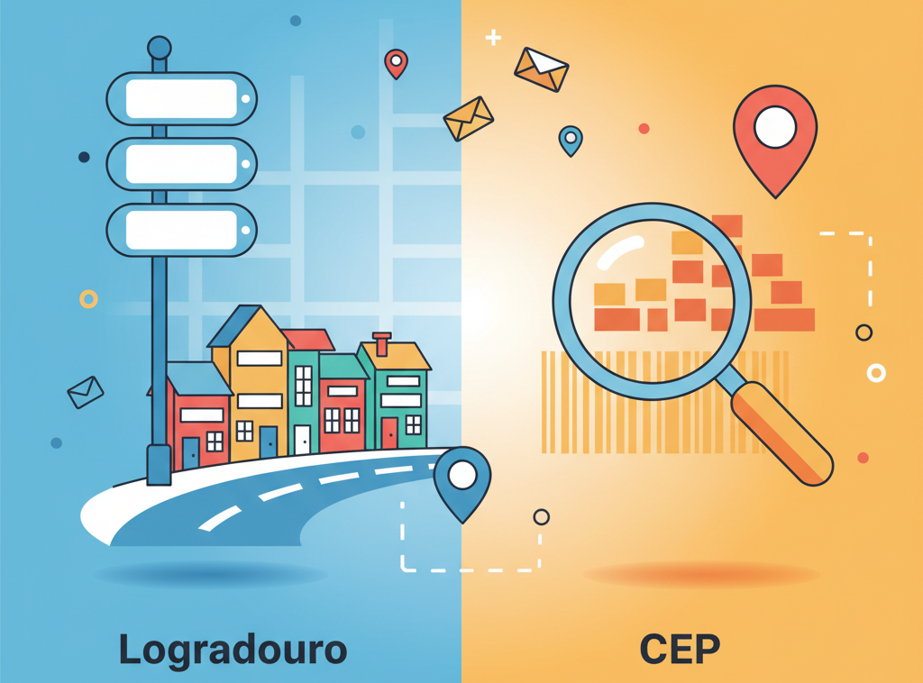 erros comuns ao preencher logradouro