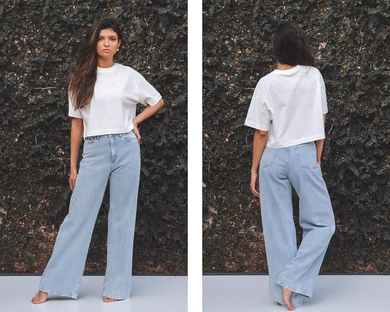 preço calça pantalona jeans de marca