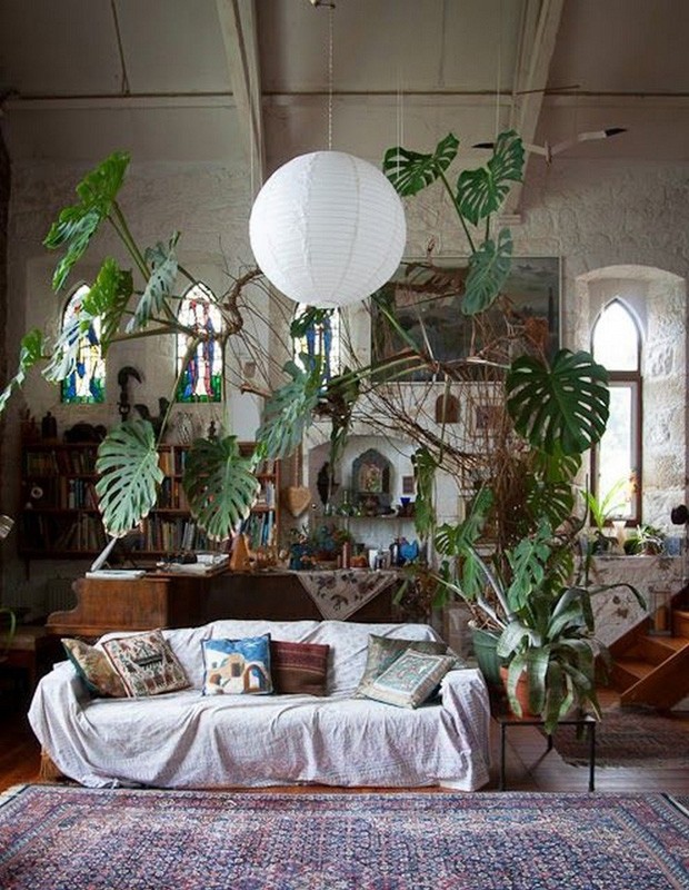 ideias de luminária de papel japonesa para quarto pequeno