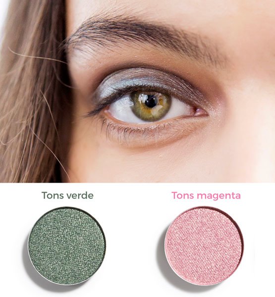 maquiagem para quem tem olhos verdes