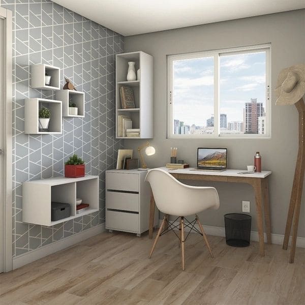 quanto custa instalar nichos para livros no quarto