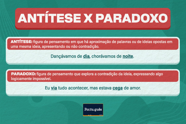 exemplos de antitese em poemas