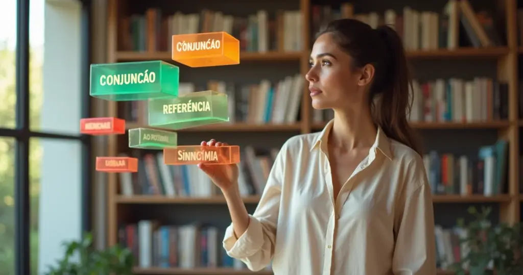 O que é coesão textual: a cola invisível que faz seu texto grudar na tela O que é coesão textual: a cola invisível que faz seu texto grudar na tela