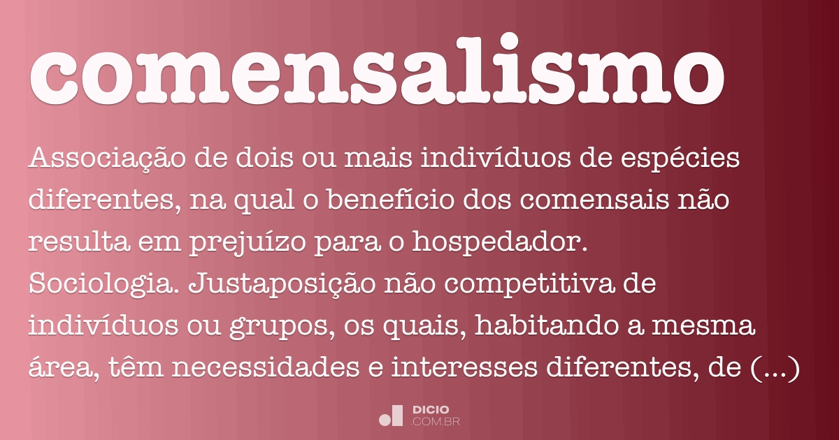 exemplos de comensalismo na natureza