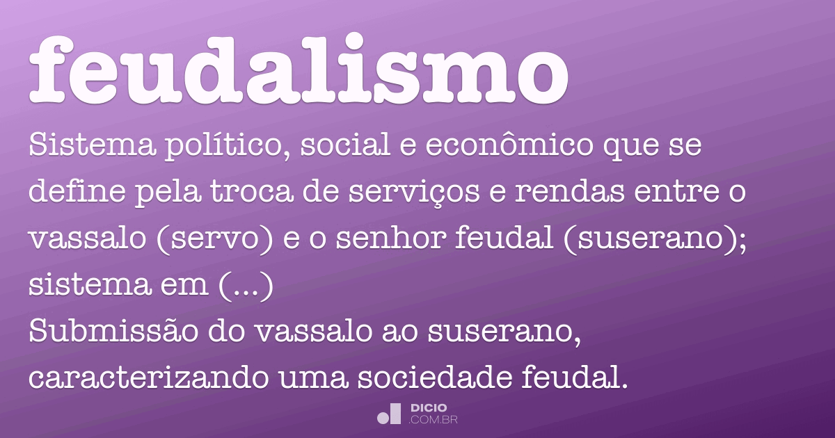 feudalismo resumo