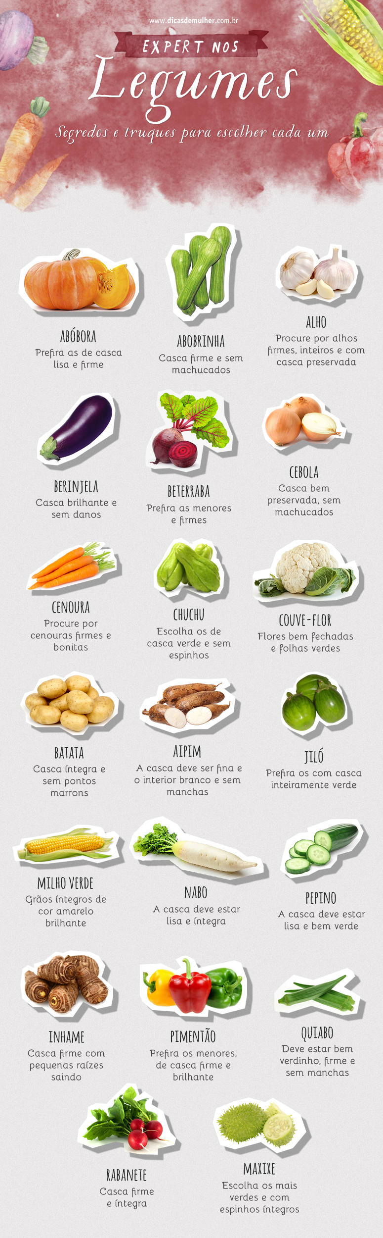 o que é legumes