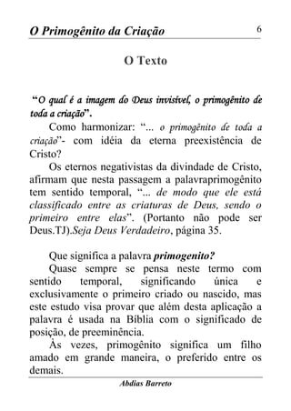 herança bíblica