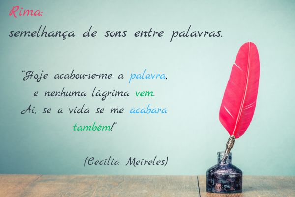 exemplos de rimas para crianças