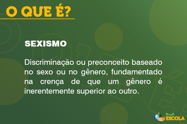 o que é sexismo