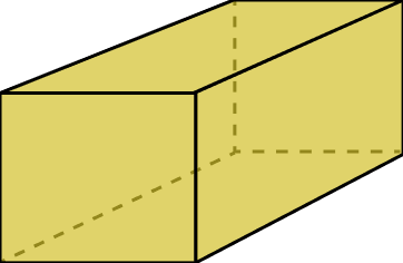 diferença entre cubo e paralelepípedo