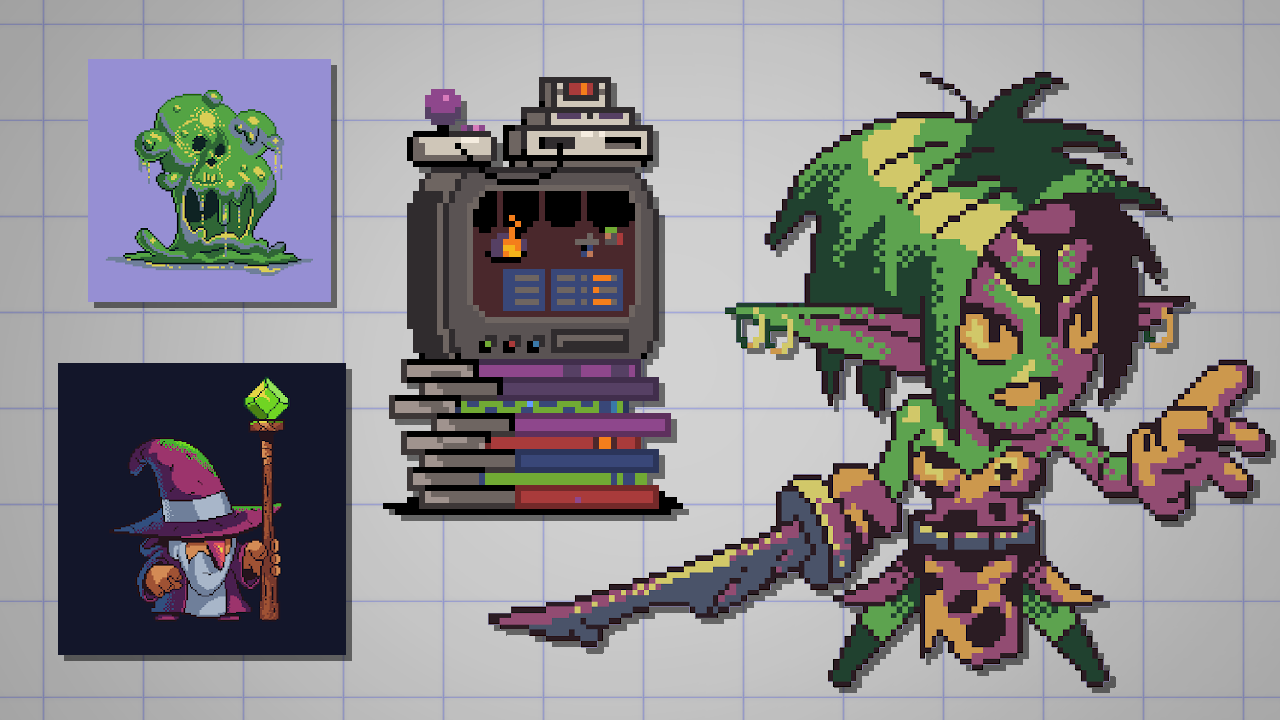 melhores listas de imagens com pixel art