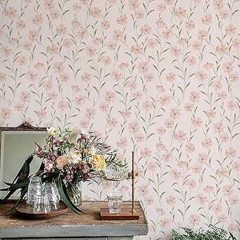 papel de parede floral delicado vs papel de parede botânico