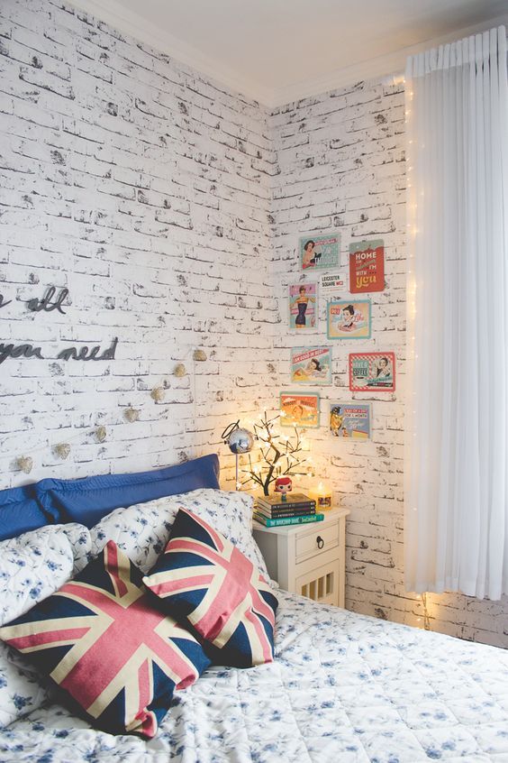 erros comuns ao decorar quarto com tijolinho