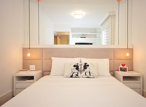 pendente moderno vs pendente industrial para quarto de casal