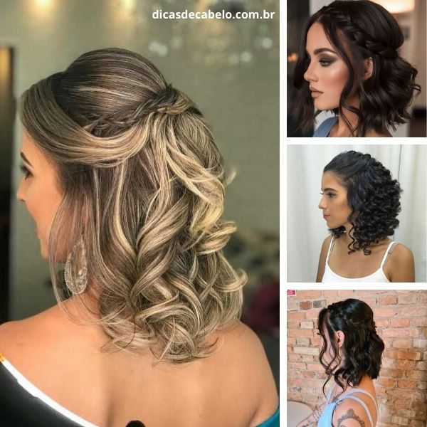 penteados soltos com ondas