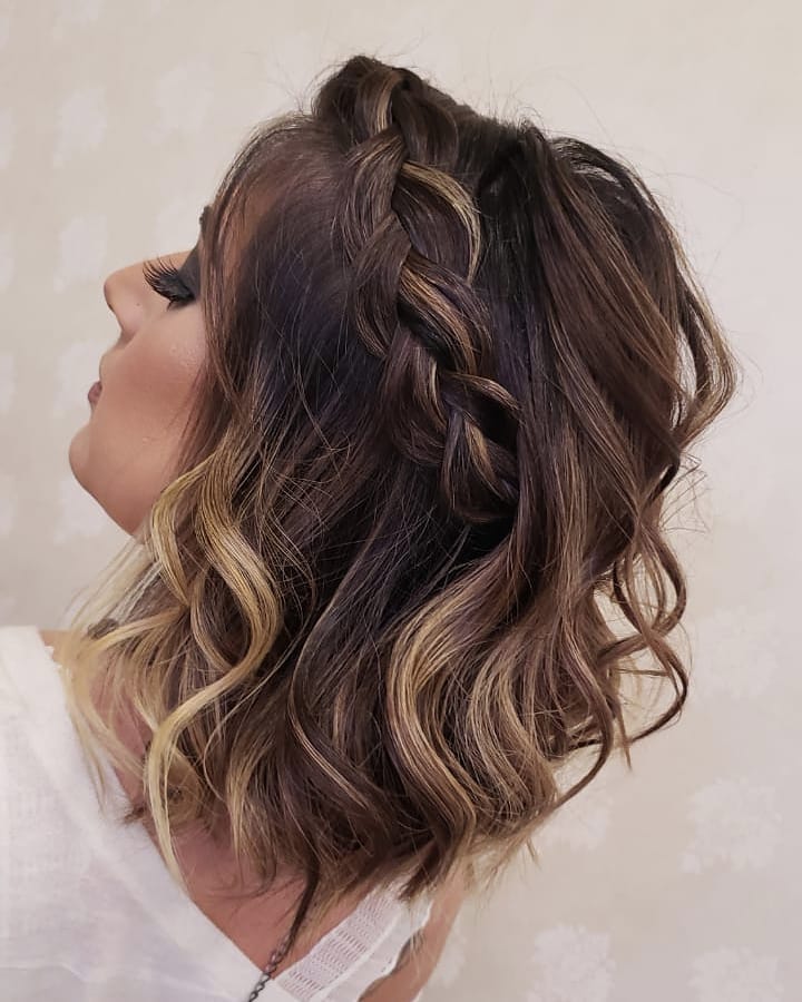 penteados para o dia a dia cabelo médio