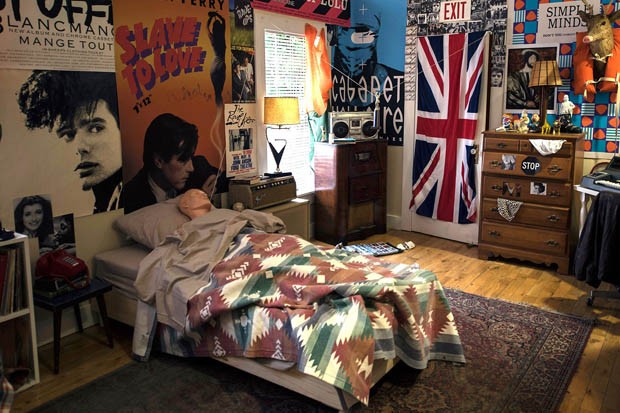 quarto com temática de cinema