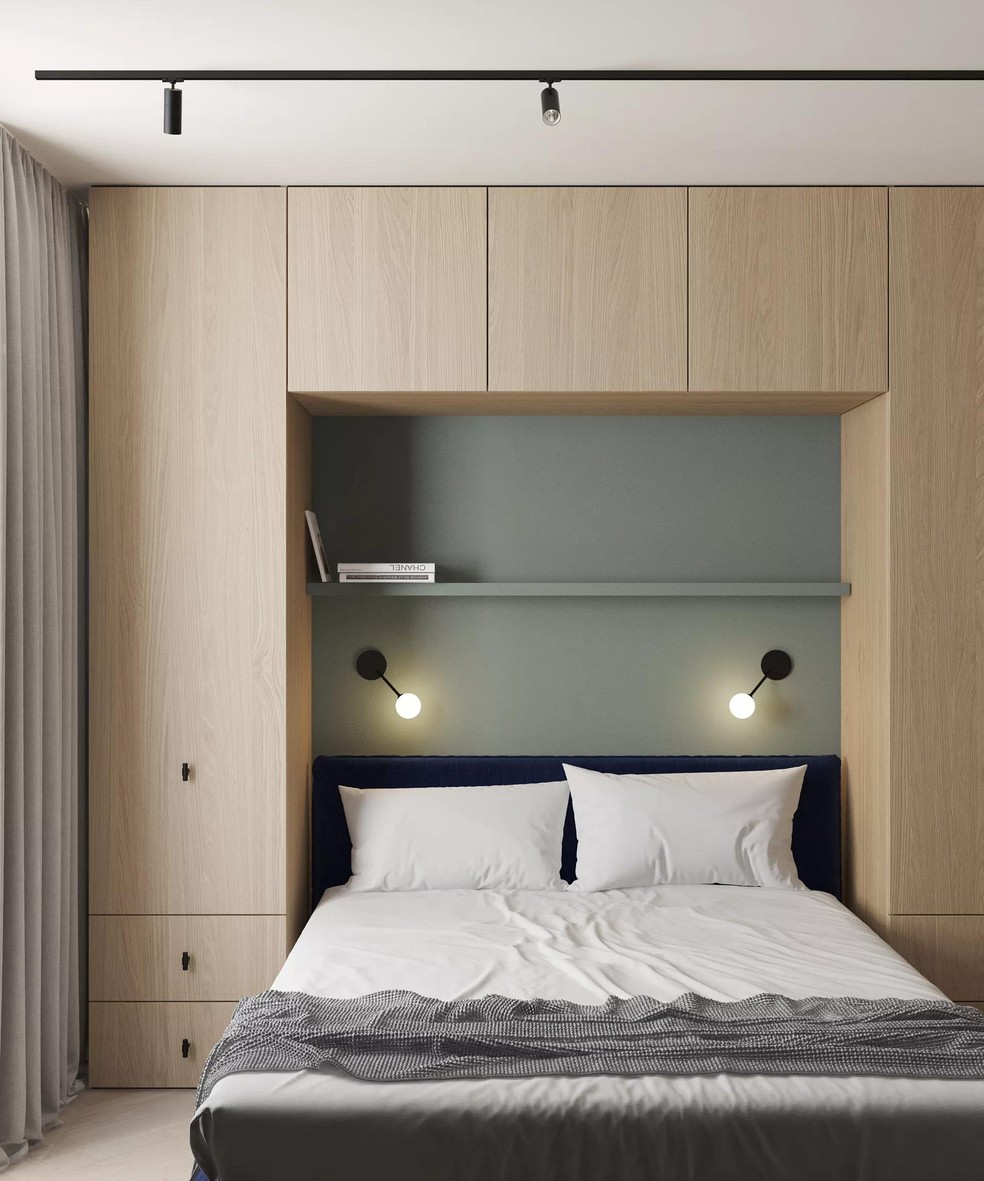 ideias quarto casal planejado pequeno
