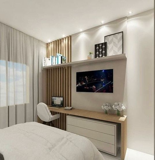 quarto planejado pequeno vs quarto pronto