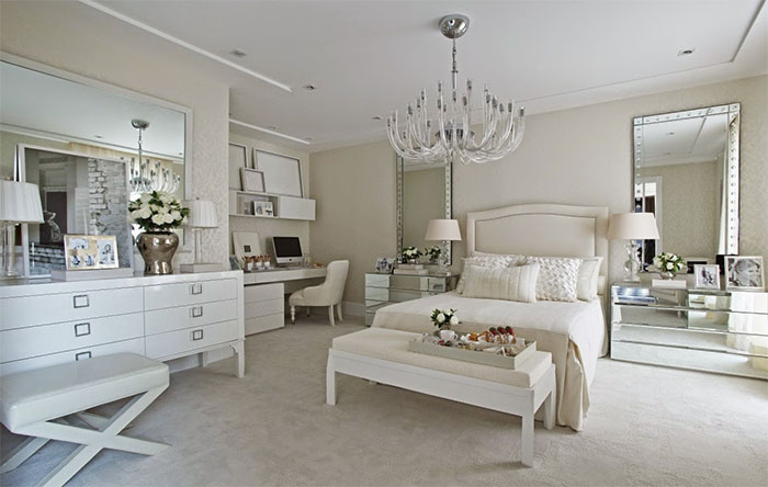 erros comuns decoração quarto branco