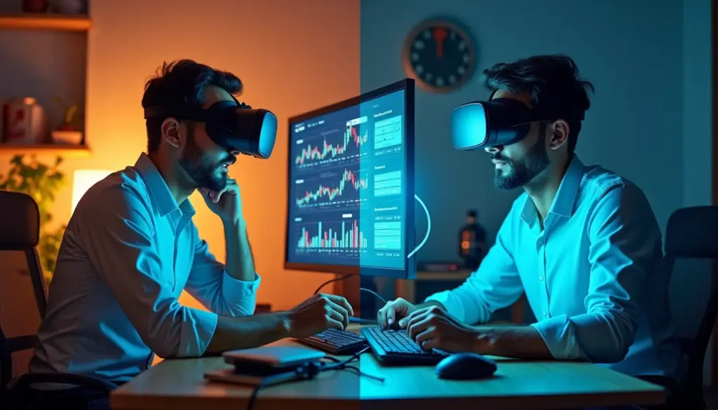 Realidade virtual vs aumentada: qual te faz perder menos dinheiro em 2026? Realidade virtual vs aumentada: qual te faz perder menos dinheiro em 2026?