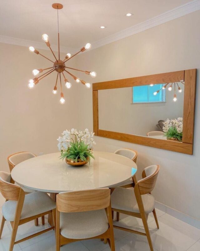 ideias de decoração sala de jantar pequena moderna
