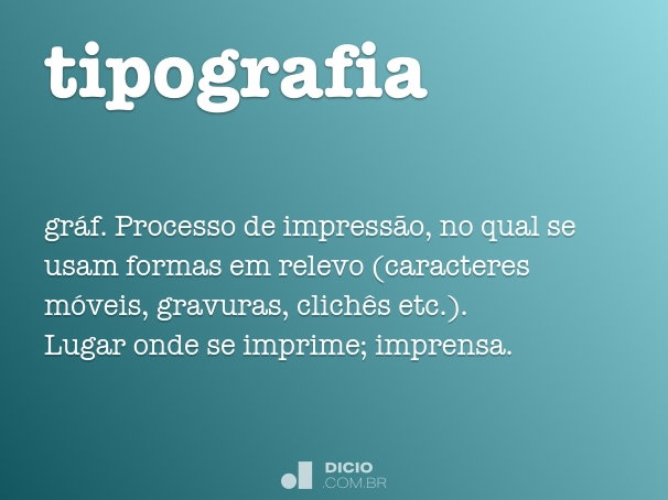 qual a importância da tipografia