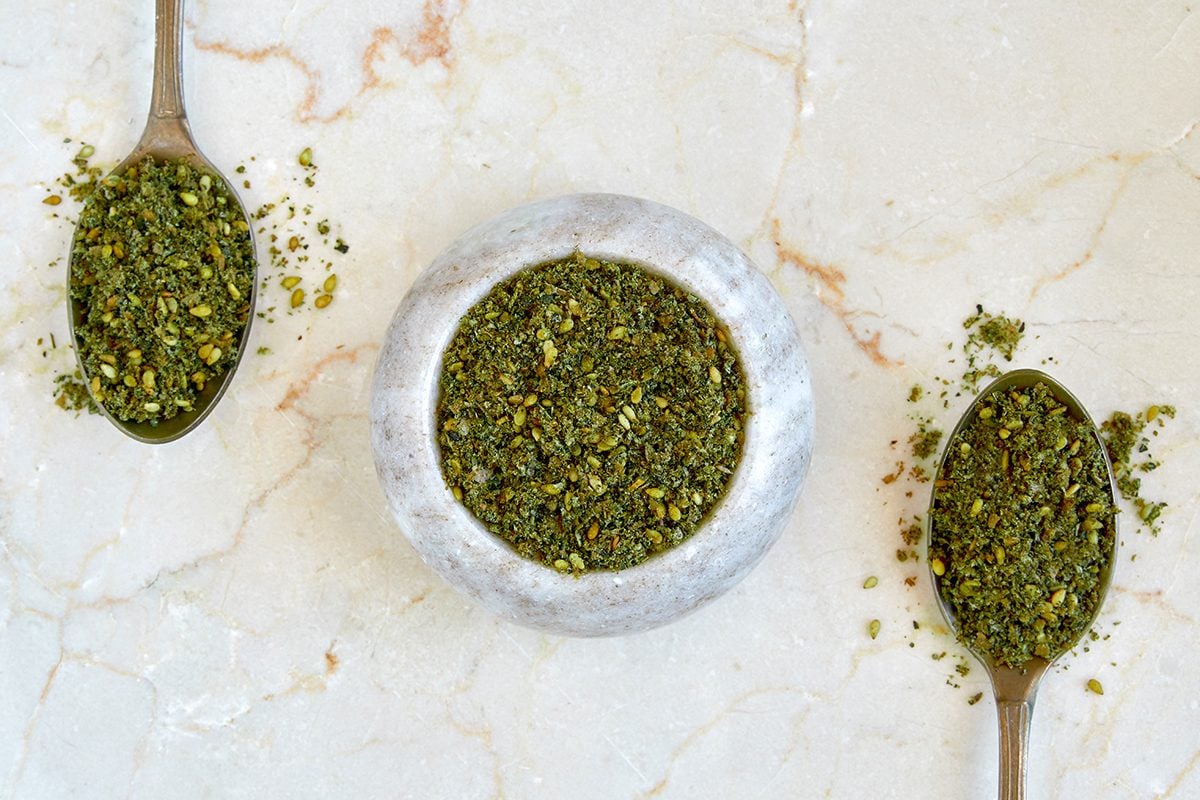 receita de zaatar caseiro fácil